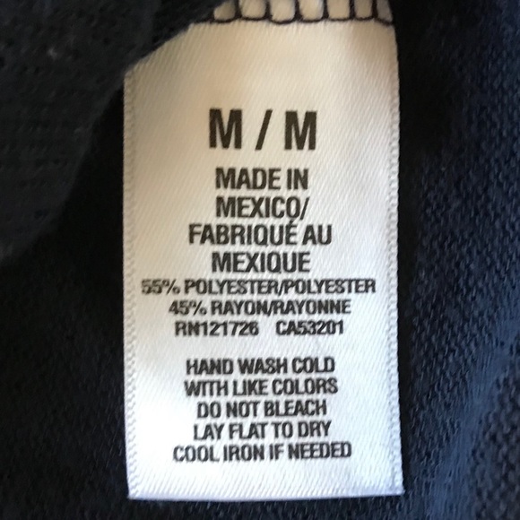 Tokyo Darling Hey Monday You Jerk Navy Knit Top M - Picture 5 of 8